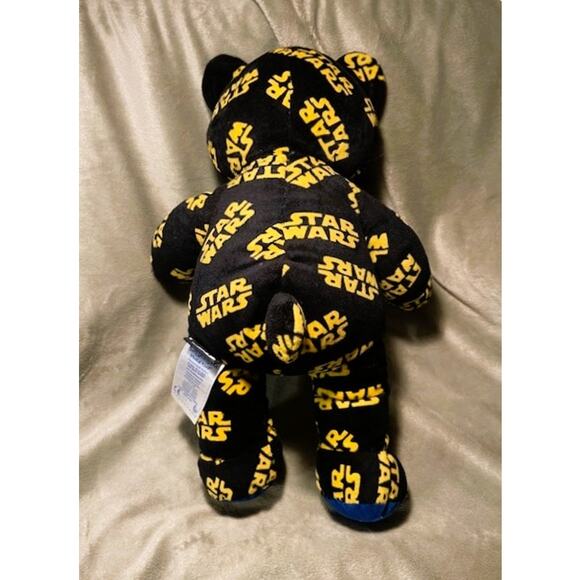 Star Wars Logo 18" Build-a-Bear Workshop Teddy Bear Plush - Picture 2 of 11